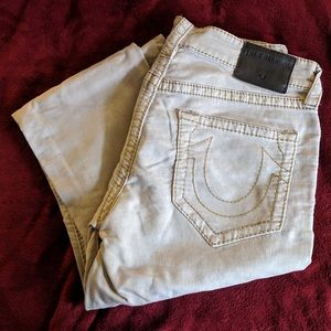 True Religion Khaki Pants, 33 EUC!!